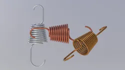 HELICAL EXTENSION SPRING