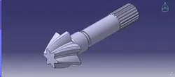 Helical Gear Shaft