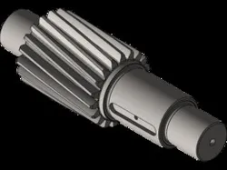 Helical pinion shaft