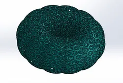 HEX PATTERNED DONUT