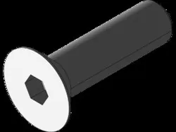 Hex socket countersunk flat head screws M8