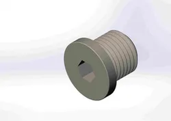 Hex socket screw plug ¼