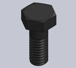 Hexagonal Bolts With Thread- Excel importing
