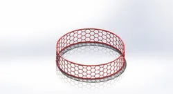 Hexagonal Patterned in Solidworks | Solidworks