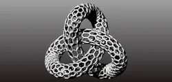 Hexagonal Trefoil Knot