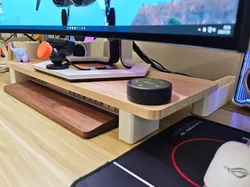 Push-Pull Monitor Stand - Free 3D Print Model
