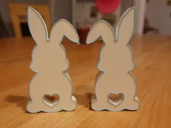 Rabbit Duo - Free 3D Print Model