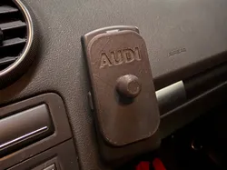 Audi phone mount to 17mm ball head mount - Free 3D Print Model
