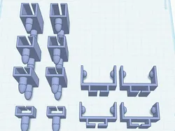 DOF Reality Cable Guides - Free 3D Print Model