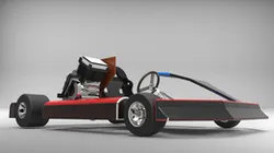 High performance ,shifter kart, low weighted chassis