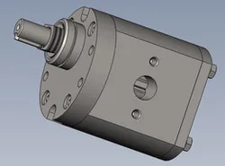 High-temperature submersible gear pump