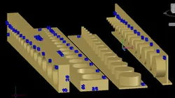 Hole and Peg calibration blocks