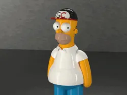 Homer Simpson - GRABCAD fan