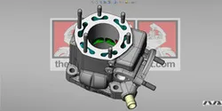 Honda NSR 125 JC20 Cylinder.