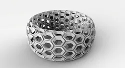 Honeycomb Toroid Ring + Video Tutorial