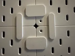 Ikea Skadis Connectors (vertical & horizontal) - Free 3D Print Model