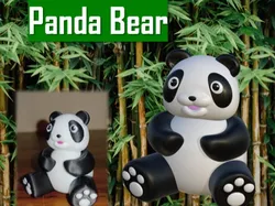 Panda Bear - Free 3D Print Model