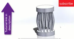 bar deformation under load in solidworks animation