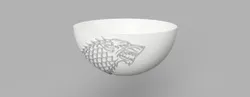 House Stark snack bowl