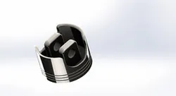 How to draw Piston in Solidwork | Solidworks