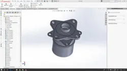 hub of a wheel