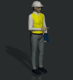Human model of an engineer