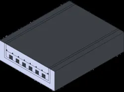 Hybrid PV-T Panel inside a wooden box