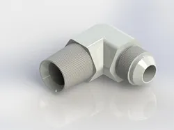 HYDRAULIC 90 DEG. ELBOW, 2501-6-8