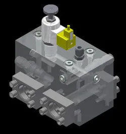 Hydraulic Backup Pump Testing Manifold