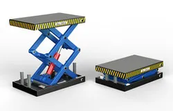 Hydraulic lifting table
