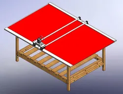 MESA CORTA CHAPAS PLÁSTICO / MDF - PLASTIC SHEET CUTTING TABLE PLYWOOD MDF HDF ETC