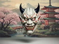 ONI MASK - Free 3D Print Model