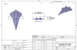 SECTION VIEWS DARKSTAR JET