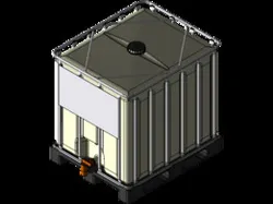 IBC tank 1000L (fuel or water)