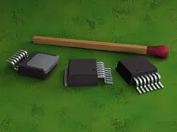 IC SMD Package TO263 7 pins
