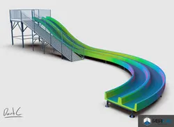 ICE VERTIGO SLIDE - (TOBOGAN ICE VERTIGO)