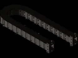Igus R48 "energy" (drag) chain with 25 links and KMA pivoting ends