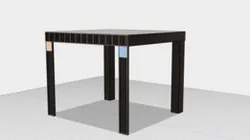 Ikea Lack (with inside)