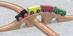 Ikea LILLABO trainset