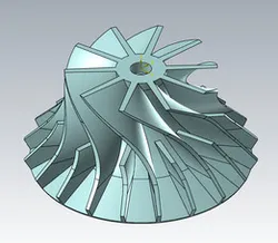 Impeller at MasterCAM X8