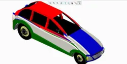 India's independence day car model