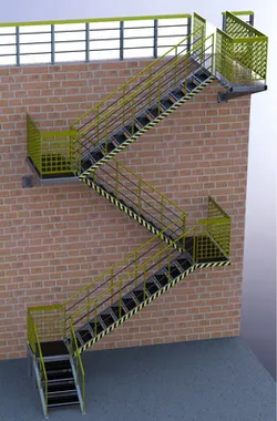 Industrial ladder