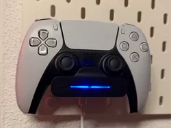 PS5 DualSense Charging Station Skadis Mount - Free 3D Print Model