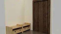 Showroom shoe cabinet