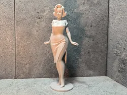 Anime Time Travel - beautiful 1920s woman - Free 3D Print Model