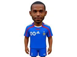 footballer Thierry Henry - Free 3D Print Model