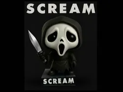 Funko Scream - Free 3D Print Model