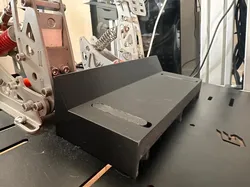 Heel Rest for SimRacing Rigs - 35mm H - 240mm W - Free 3D Print Model