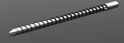 Injection Molding / Extrusion Screw - Parametric, Variable Driven