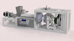 Injection molding machine for recycling plastic